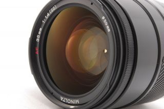 [RARE CLA ' d MINT] Minolta AF 35mm F/1.  4 G Lens For Minolta Sony From JAPAN 1406 4