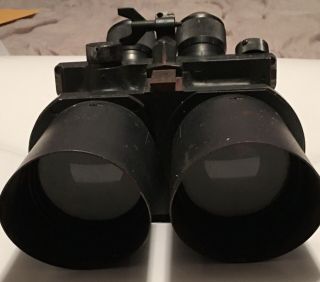 Rare Ww2 German 10x80 Flak Binoculars Emil Busch Ag Cxn