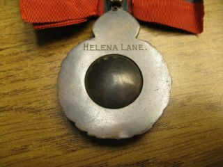 RARE Named Imperial Service Medal w/ Wreath for LADY George V 1917 Document Case 3