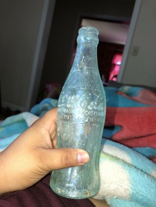 Rare 1915 Coca Cola Bottle