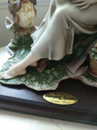 Florence Giuseppe Armani Walt Disney SLEEPING BEAUTY 0106C Italy porcelain rare 3