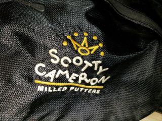 Rare Titeist Signed Scotty Cameron Milled Putters Sun Mountain Golf Stand Bag