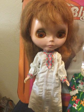 RARE Blythe Doll By Kenner 1972 with Wardrobe and Dresses 3
