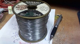 Western Electric NASSAU pedigreed solder.  032 RARE 5,  Best of the Best 6