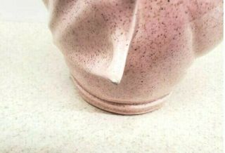 Red Wing Rare Chef Pierre Cookie Jar Pink Speckled 6