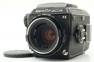 [rare Mint] Zenza Bronica Ec - Tl Body,  Nikkor - P 75mm F/2.  8 Lens From Japan