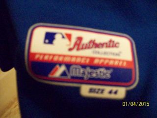 Alfonso Soriano Chicago Cubs Game Jersey with Ron Santo HOF Patch Very Rare 5