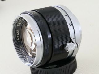 Very Rare YASHICA Yashinon 5cm F1.  8 Leica LTM39 Lens - From JP 5960 3