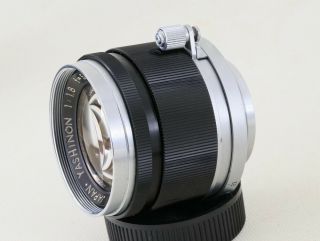 Very Rare YASHICA Yashinon 5cm F1.  8 Leica LTM39 Lens - From JP 5960 5