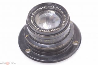 ✅ Voigtlander Heliostigmat 5cm,  50mm 2.  5 Rare Lens Covers 35mm Format Camera