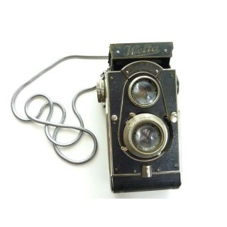 Vintage Welta Perfekta Trioplan 75mm F3.  5 Rare Collector Camera