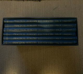 Practical Surgery Illustrated Full Box Set 1 - 6 By Pauchet (1924 - 1925) Very Rare