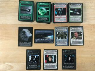Star Wars Ccg Death Star Ii Complete Set,  182 Cards,  With Both Ultra Rares Swccg