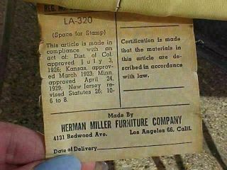 4 Rare Mid Century Mod Eames Herman Miller Fiberglass Shell Chair 1st Generation 3
