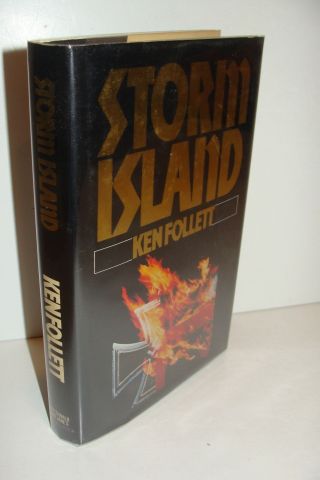 Storm Island By Ken Follett Uk 1st/1st 1977 Hardcover - Eye Of The Needle - Rare