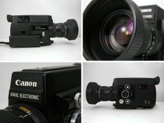 Tested/Working Pro CANON - 8 814XL MOVIE CAMERA W/Rare Slow Motion Feature 2