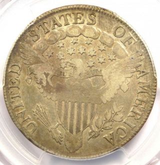 1807 Draped Bust Half Dollar 50C - PCGS VF Details - Rare Certified Coin 4