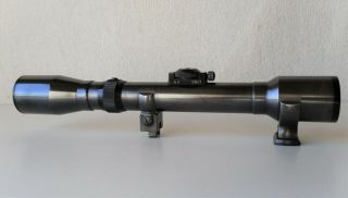 Ww2 German Rare Sniper Scope Rudiger 4x - K98 Mauser - Claw Mounts,  1 Base