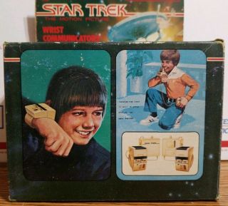Ultra Rare 1979 Mego Star Trek Motion Picture Wrist Communicators