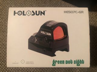 Holosun He507c - Gr V2 Rare X2 Green Dot Sight Elite 140207925