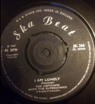 Heptones We’ve Got Love I Am Lonely Jb266 Rare Rocksteady 1967 Ska Beat