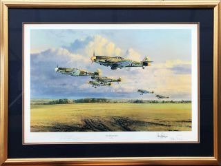 " The Abbyville Boys " By Robert Taylor,  Rare Wwii Aviation Print,  - $399.  00
