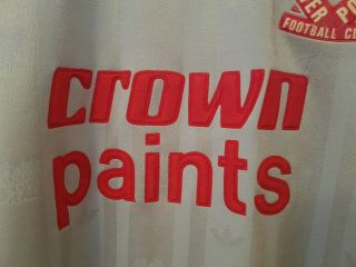Liverpool crown paints shirt medium 87/88 season rare shirt 4