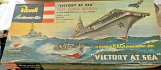 Rare Revell [1956] Victory At Sea - Pt 212.  Uss The Sullivans.  Uss Fdr