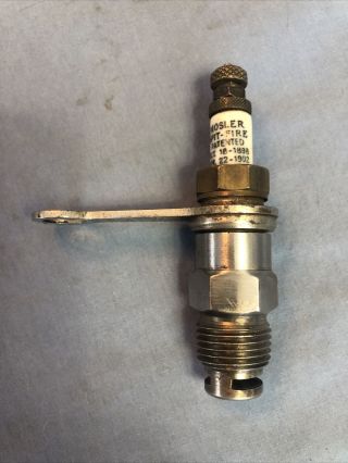 Rare A.  R.  Mosler & Co.  Spit Fire Quick Detachable Vintage Antique Spark Plug