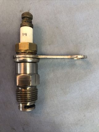 Rare A.  R.  Mosler & CO.  Spit Fire Quick Detachable Vintage Antique Spark Plug 2