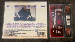 Eminem Slim Shady EP Cassette and CD 2017 REISSUE Very Rare 2
