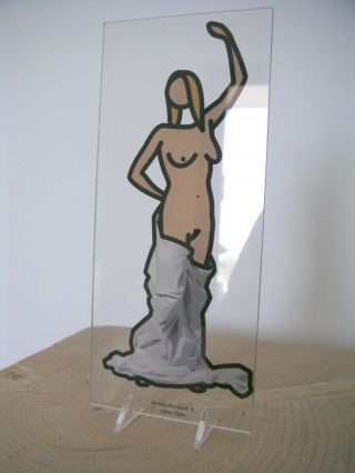 Julian Opie Acrylic Sculpture 