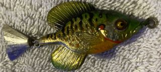 Rare Vintage Fred Arbogast ' s Tin - Liz Sunfish 2