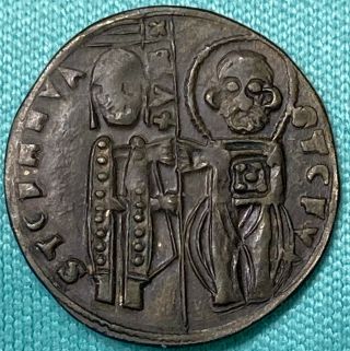 1282 - 1321 Serbia Stefan Uros Ii Milutin.  King,  Ar Denar Xtremely Rare Variety Xf