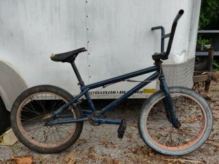 Gt Performer Vintage Bmx Freestyle Bicycle Rare Project Bike Read