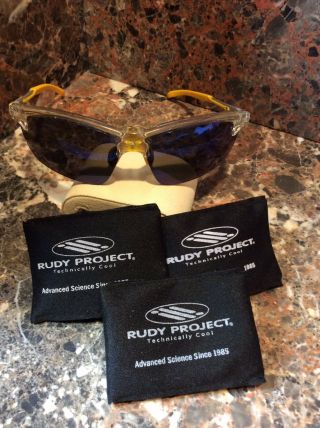 Rudy Project Rydon “rare”frames\ 4sets Of Rudy Project Lenses\ 3 Cases