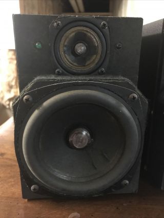 Dick Sequerra Pyramid Metronome Model 7 Speakers Pair Rare.
