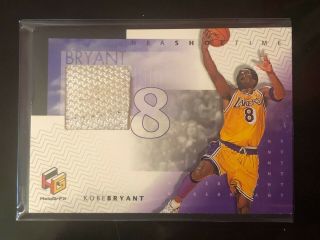 1999 - 00 Ud Upper Deck Hologrfx Kobe Bryant Shoe Time Patch Rare Lakers