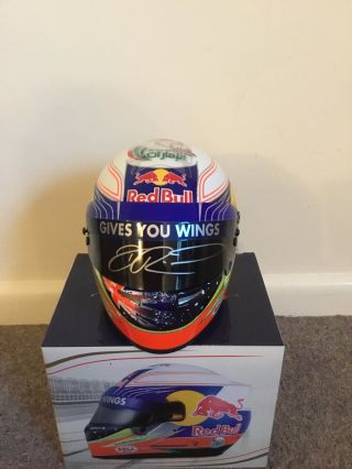 Daniel Ricciardo 2013 Signed 1/2 Scale Helmet Rare