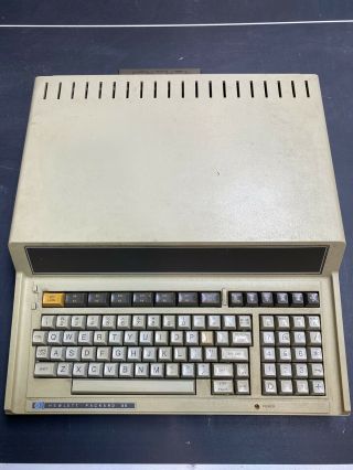 Rare Vintage Hp 86 Hewlett Packard Computer With 82936a Rom Drawer