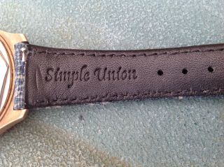 Undone X Simple Union Bronze Watch - Limited Edition of just 300 watches - Rare 5
