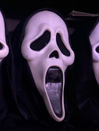 Scream Mask Fearsome Faces Fun World Gen 1/2 Ghost Face Rare