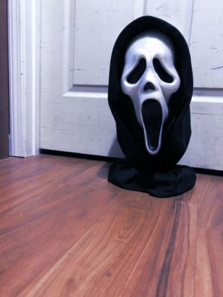 Scream Mask Fearsome Faces Fun World Gen 1/2 Ghost Face Rare 4
