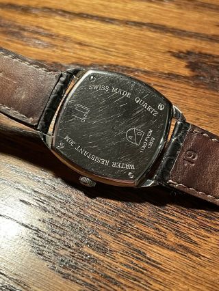 VERY RARE ALFRED DUNHILL CENTENARY 113 DRESS WATCH ON A CAMILLE FOURNET STRAP 2