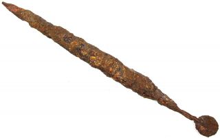 Ancient Rare Viking Scythian Roman Iron Battle Short Sword Dagger 2 - 4th Ad