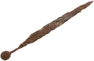 Ancient Rare Viking Scythian Roman Iron Battle Short Sword Dagger 2 - 4th AD 2