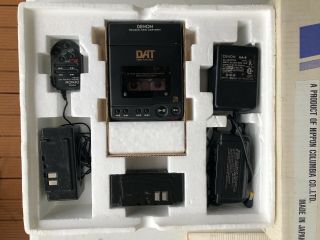 DENON DTR - 80P DIGITAL AUDIO TAPE RECORDER DAT - RARE 2