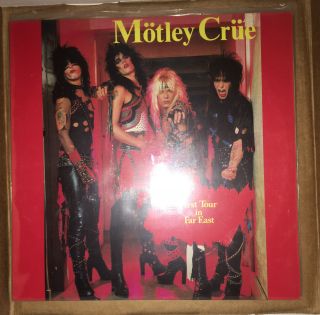 Motley Crue - First Tour In Far East — 2lp Rare Issue