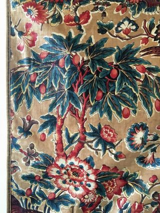 Rare Early 19th C.  French or English Conversational Printed Chintz (2814) 4