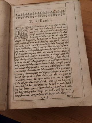 RARE 1650 A TREATISE OF THE AFFECTIONS,  M.  WILLIAM FENNER (3) 2